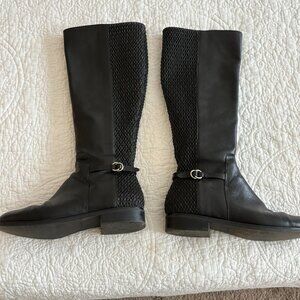 Cole Haan Women Lexi Grand Stretch Leather Strap Boots SZ 8